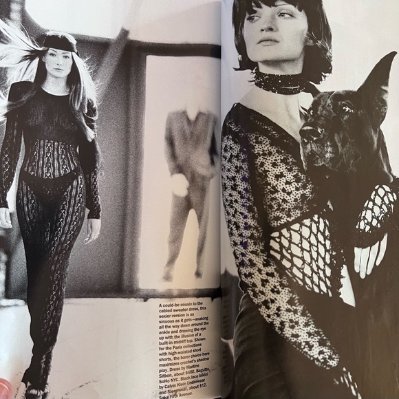 March 1993 Vogue Karen Mulder cover perfect vintage original supermodels rare - Picture 5 of 12